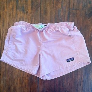 Patagonia BOYS Light Pink Athletic Shorts